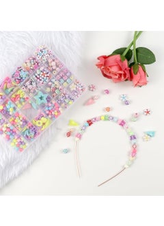 Zibuyu Zibuyu® DIY Jewellery Making Kit for Girls, Bracelet Beads Kit for Kids with Storage Case, 24-Grid Colorful Beads for Bracelet Making Kit Friendship Bracelet Art and Craft Kit Birthday Gift for Girls  - Image 2