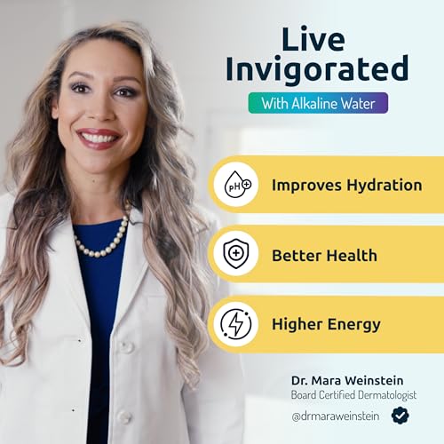 Invigorated Water Filter Pitcher with 1 Alkaline Filter – BPA-Free High pH Purifier, 14-Cup Capacity with SmartLight Filter Change Indicator, (96 Gallon) Long Filter Life - Image 2