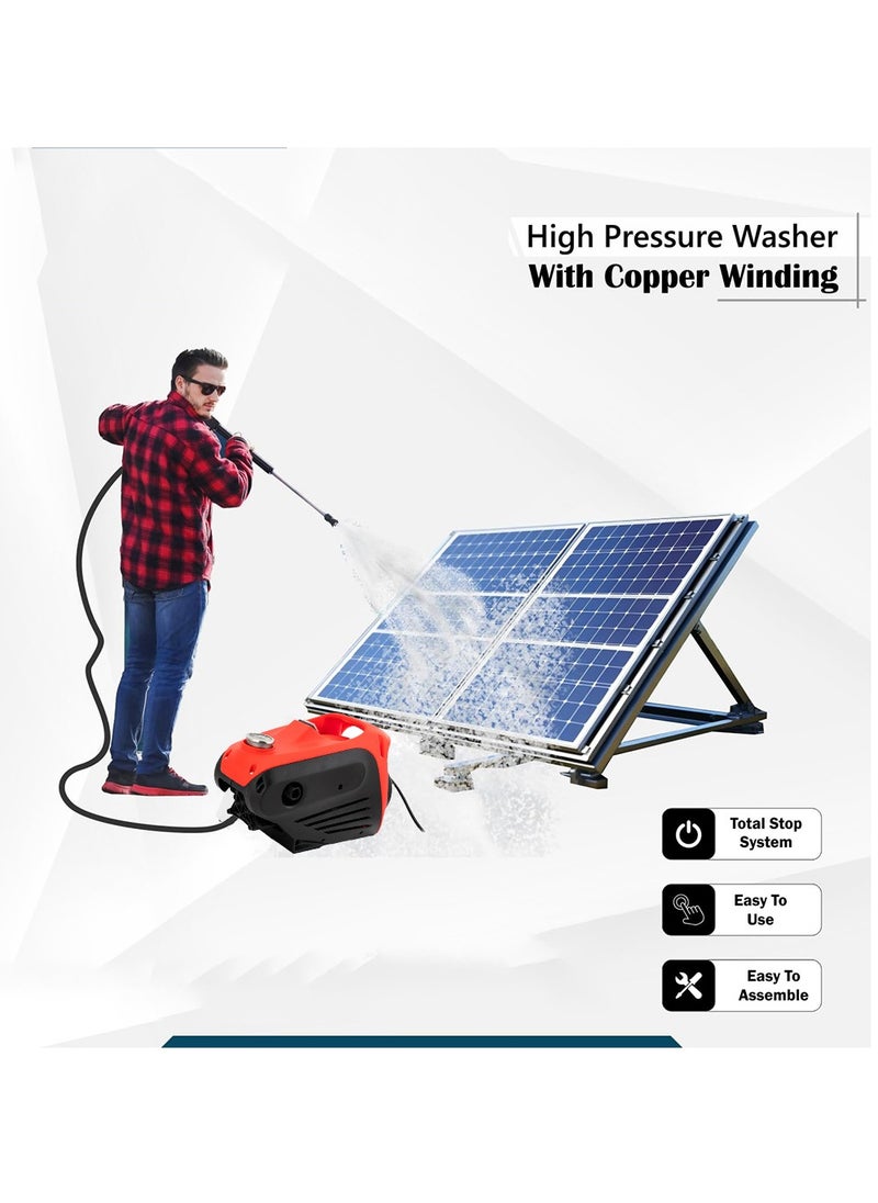 TACPRO High Pressure Electric Washer Classic Car Cleaner for Multi-Purpose Cleaning  - Image 3