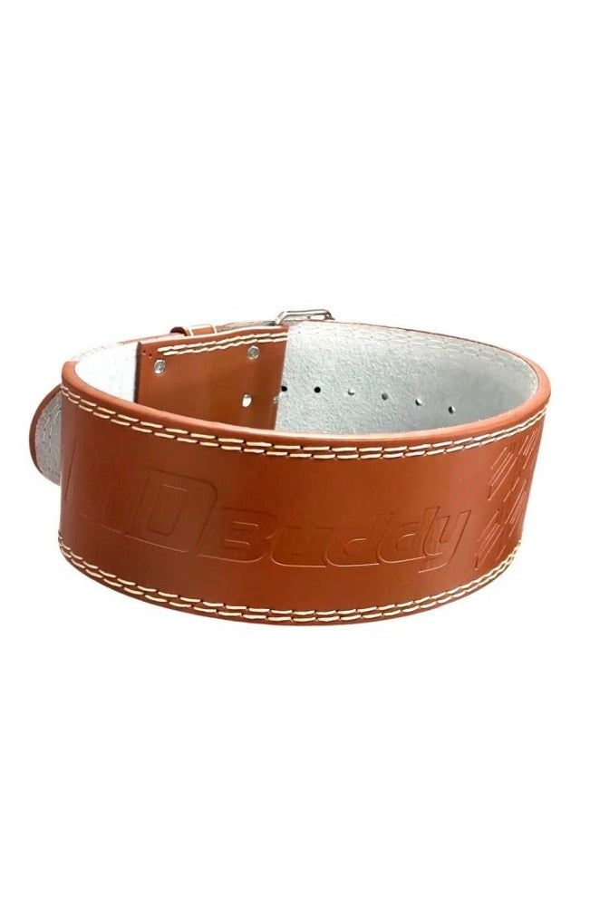 MDBuddy LEATHER WEIGHTLIFTING MDBUDDY BELT MD1697 BROWN small size - Image 1