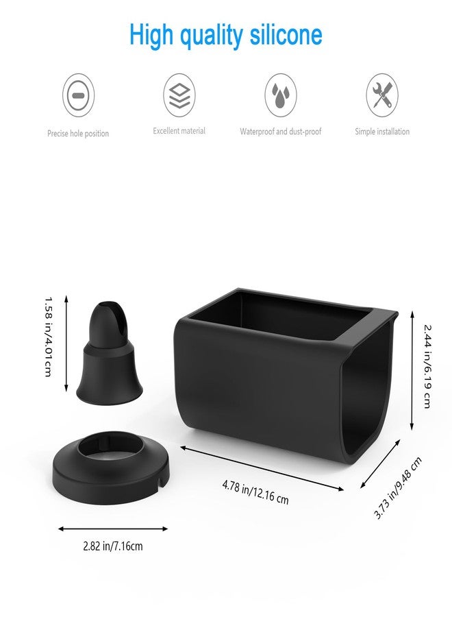 HOLACA Protective Silicone Cover Skin for AOQEE S1 Home Security Camera（2 Pack） (2) - Image 3