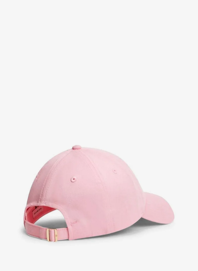 Tommy Hilfiger Classic Pink Logo Embroidery Baseball Cap for Women | Best Price UAE