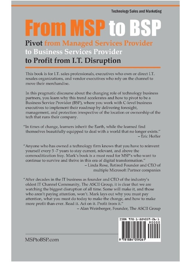 null - Outsource Channel Executives, Inc From Msp to Bsp: Pivot to Profit from It Disruption - Image 1