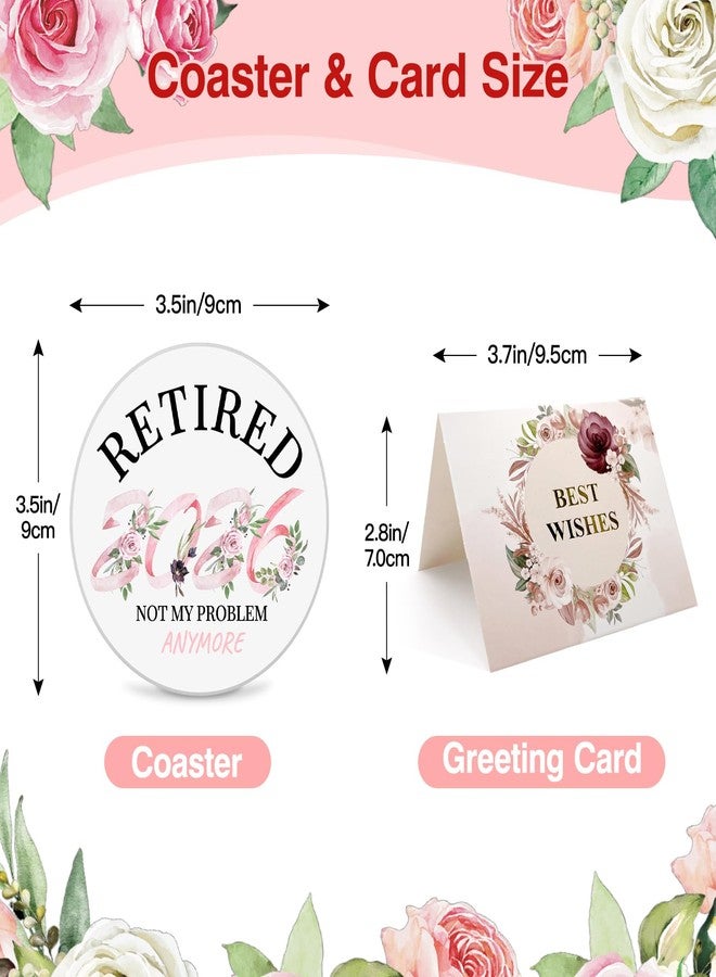 Lingdeer 2026 Retirement Gifts for Woman, 11Oz Coffee Mug with Retired 2026 Coaster, Funny Best Happy Cool Retirement Gifts or Decorations for Mom Teacher Nurse Coworker, Leaving Farewell Goodbye Gift - Image 3