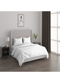 Cottage Cottage 3pcs cotton duvet cover 160*200cm   200 thread count white 
