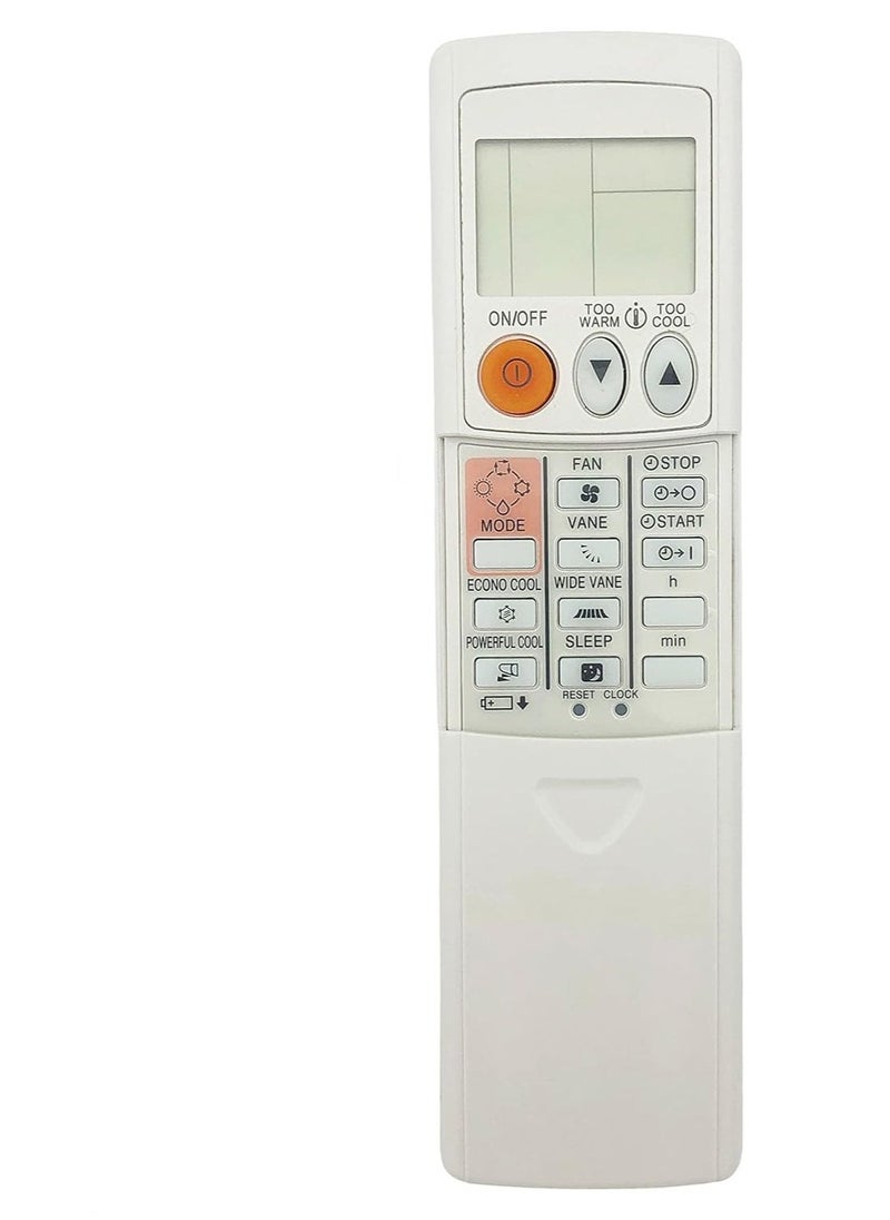 TIGER جهاز تحكم عن بعد عالمي بديل لمكيف الهواء من ميتسوبيشي | متوافق مع معظم الطرازات بما في ذلك MSZ-A12NA، MSZ-GE09NA، MSZ-A15NA، MSZ-D30NA، MSZ-A24NA-1، KM07M، KM15E | سهل الاستخدام، لا يتطلب إعداد - Image 2