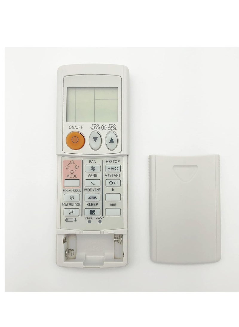 TIGER جهاز تحكم عن بعد عالمي بديل لمكيف الهواء من ميتسوبيشي | متوافق مع معظم الطرازات بما في ذلك MSZ-A12NA، MSZ-GE09NA، MSZ-A15NA، MSZ-D30NA، MSZ-A24NA-1، KM07M، KM15E | سهل الاستخدام، لا يتطلب إعداد - Image 3