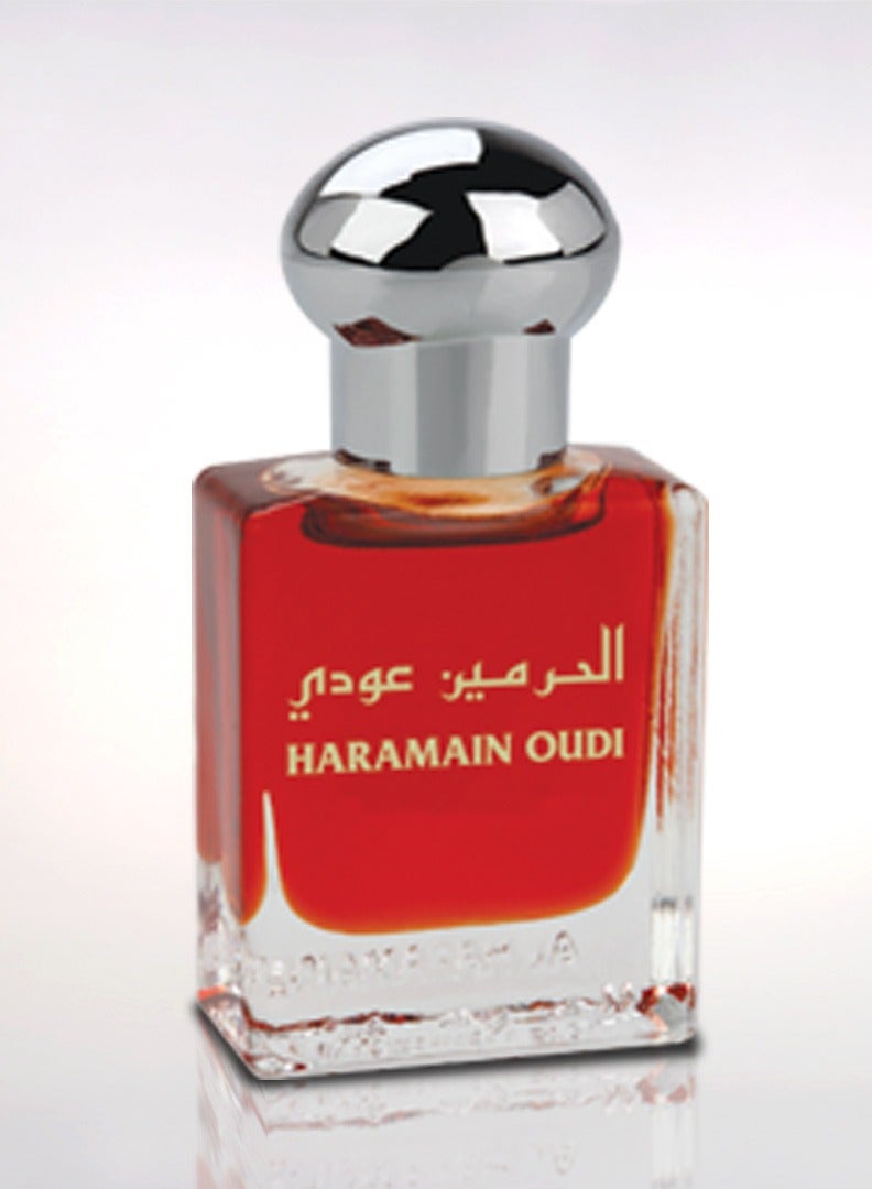 Al Haramain عطر زيتي عود الحرمين 15 مل - Image 2