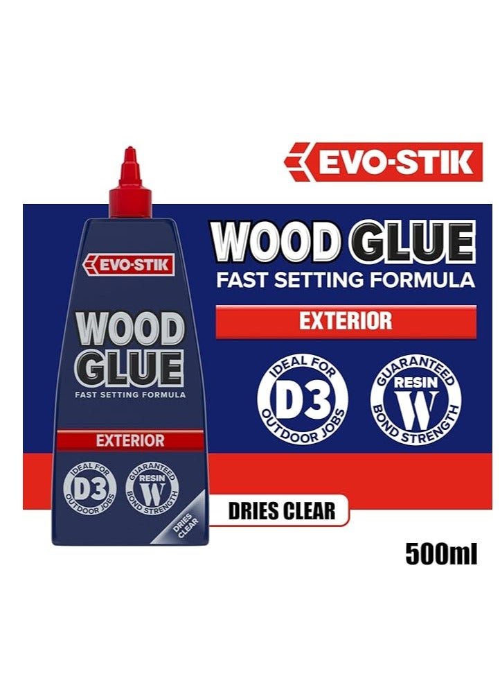 EVO-STIK Wood Glue For Exterior Applications 500ml Content - Image 2