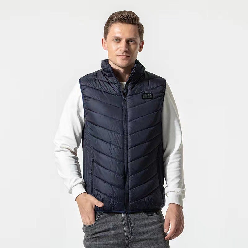 Special For Winter New 17 District Intelligent Heating Vest Men'S And Women'S Heating Vest Warm Vest - Image 5