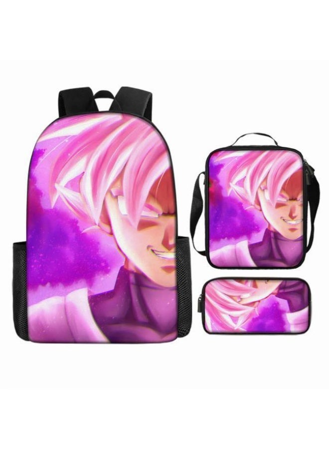 عام حقيبة ظهر مطبوعة عالمية مشتركة - مجموعة حقائب ظهر من ثلاث قطع (متوفرة للطلاب والأطفال والأصدقاء في النزهايات وتسلق الجبال وما إلى ذلك) - 70 - Image 2