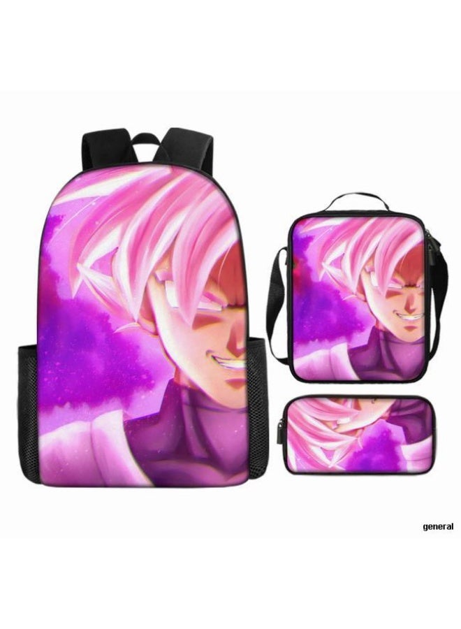 عام حقيبة ظهر مطبوعة عالمية مشتركة - مجموعة حقائب ظهر من ثلاث قطع (متوفرة للطلاب والأطفال والأصدقاء في النزهايات وتسلق الجبال وما إلى ذلك) - 70 - Image 1