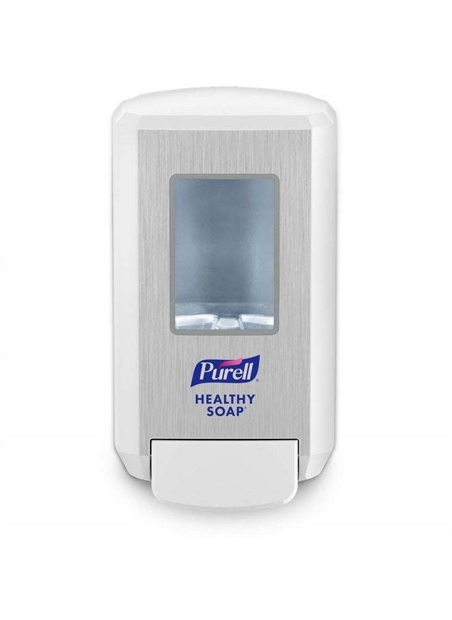Purell - PURELL Brand HEALTHY SOAP CS4 Starter Kit, 1-1250 mL Purell Brand Healthy SOAP Mild Foam Refill + 1 - Push-Style Dispenser (Pack of 1) - 5174-1W - Manufactured by GOJO, Inc. - Image 1