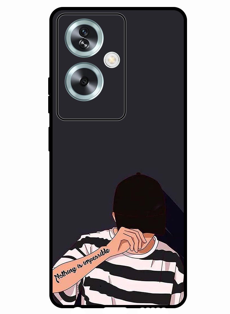 Theodor Protective Case Anti Scratch Shock Proof Bumper Cover For Oppo A79 5G Nothing Is Impossible 1 - Image 1