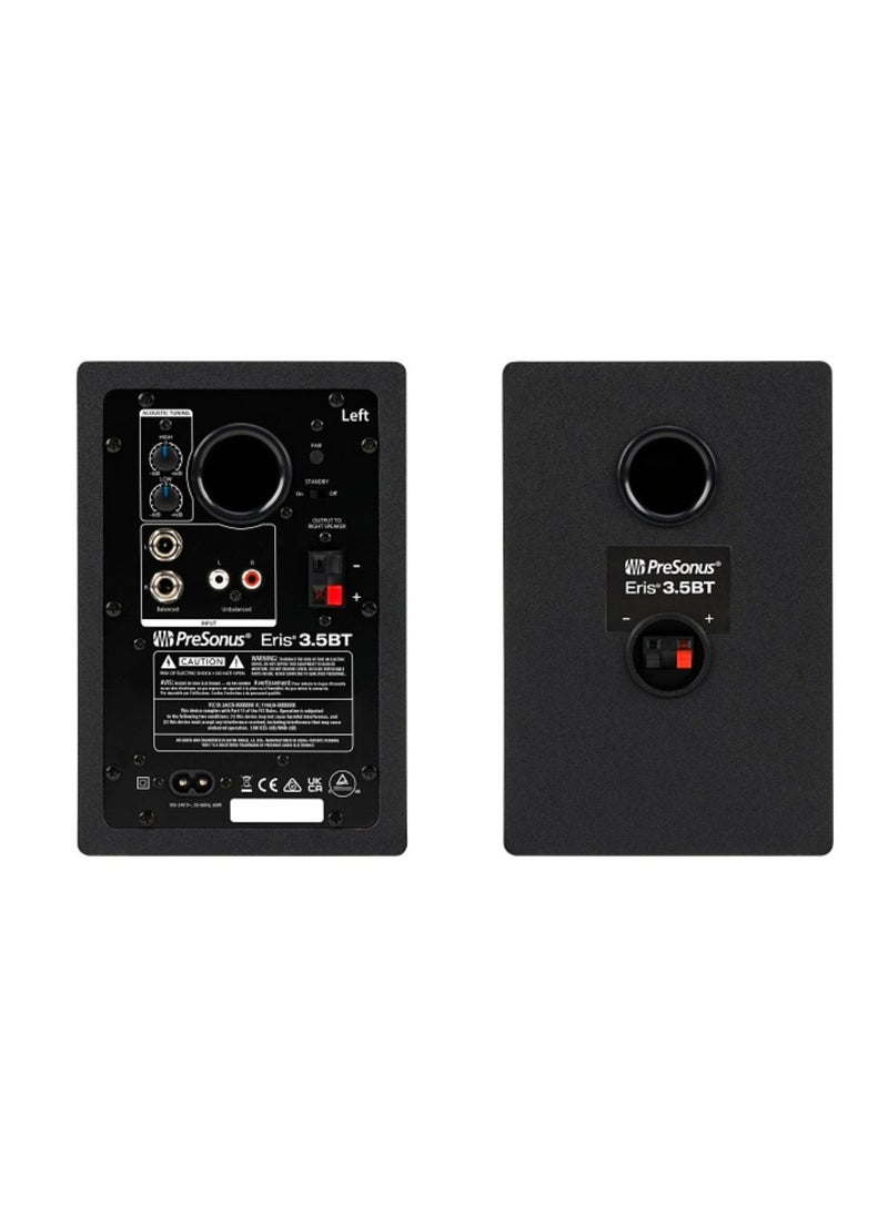 Presonus - PreSonus Eris 3.5BT 3.5-inch Powered Bluetooth Studio Monitors - 2nd Generation - Image 1