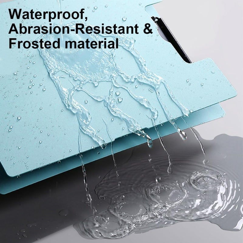 ZEBROC A4 Foldable Clipboard File Folder | 360° Flexible Writing Pad with Double Metal Clips | Vertical & Horizontal Clipboards for Students Office School Work (Blue, Horizontal- Pack of 2) - Image 4