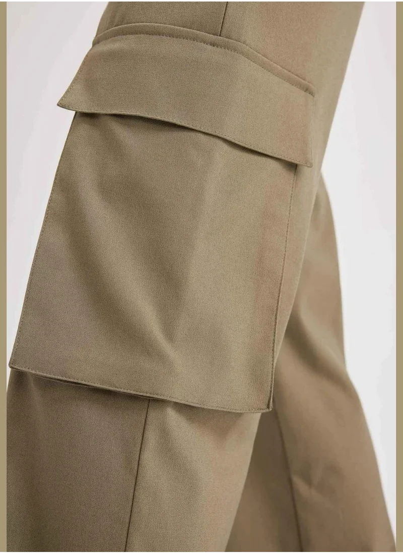 ديفاكتو Woman Cargo Fıt Woven Trousers