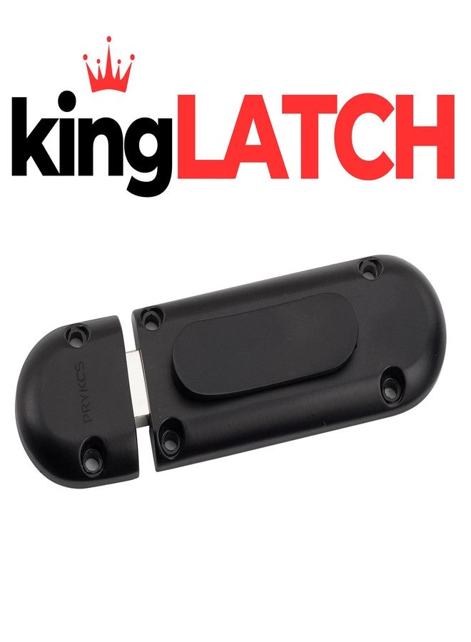 PRYKCS مزلاج باب PRYKCS King Zinc - مزلاج حمام لأبواب غرف النوم/الحمامات/المكاتب - Image 3