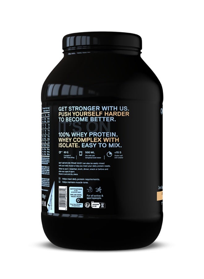 QNT PRIME WHEY PROTEIN Powder | 908g | Cookies & Cream Flavor, 84% Protein, Low Sugar, High BCAA - Image 2