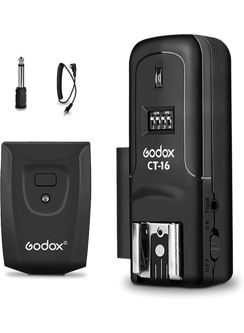 Godox CT-16 راديو لاسلكي فلاش الزناد استقبال عدة لكانون نيكون بنتاكس DSLR كاميرا ستوديو