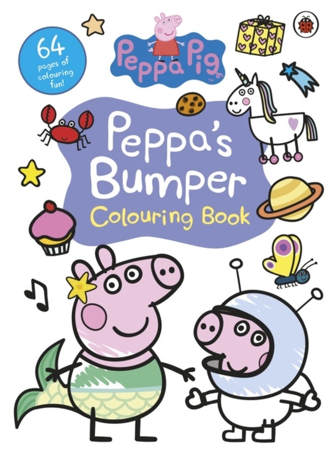 Peppa Pig: Peppa's Bumper Colouring Book : Official Colouring Book