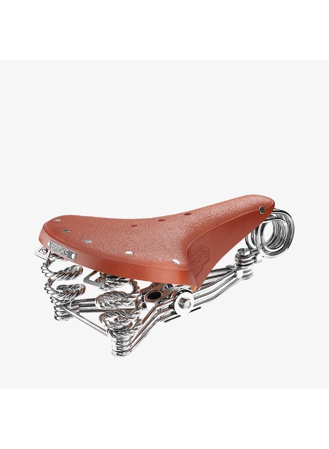 Brooks England Brooks B33 Leather Saddle Honey - Image 4