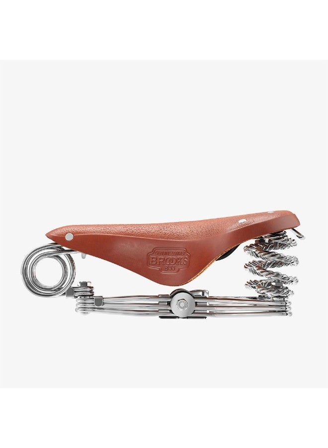 Brooks England Brooks B33 Leather Saddle Honey - Image 3