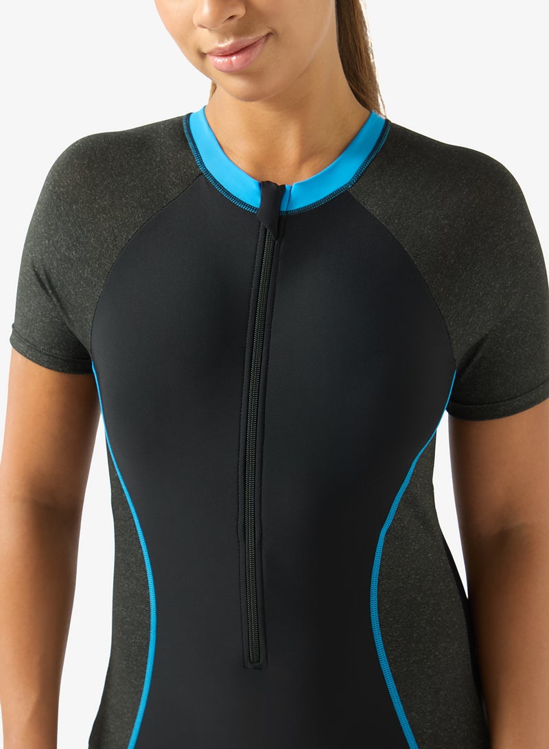 FRWD Zip Up Colorblock Rashguard - Image 3