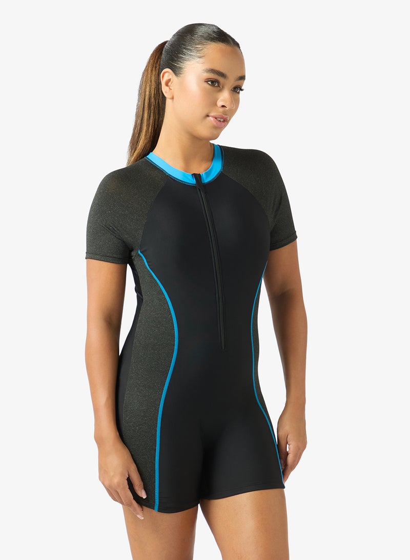 FRWD Zip Up Colorblock Rashguard - Image 4
