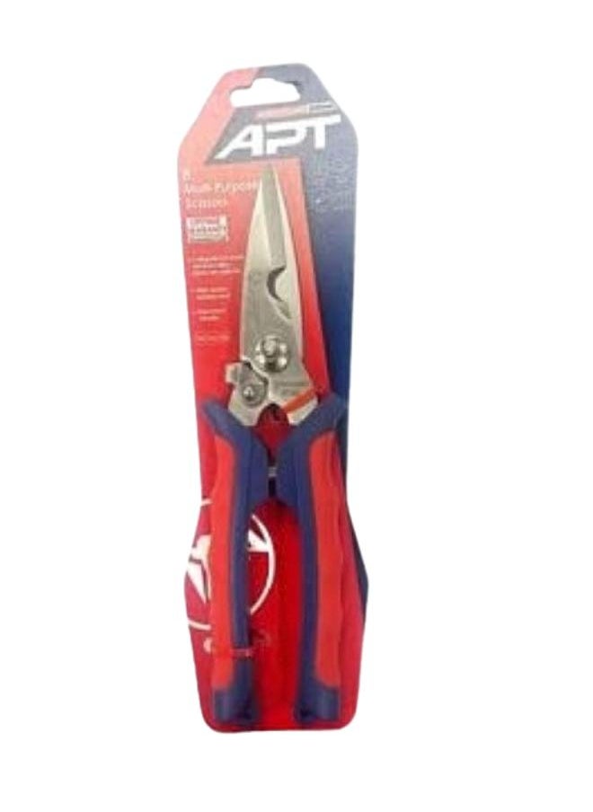 Apt Multi-Purpose Scissors APT 200mm Stainless Steel, AH3351512-200 - Multicolor 