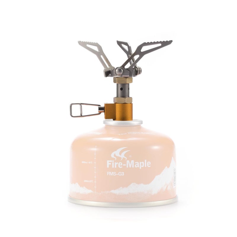 Fire-Maple FMS-300T Portable Stove Ultra Light, Hiking Stove Titanium for Backpacking Camping Outdoor, ISPO Design Award Gold Winner - Image 1