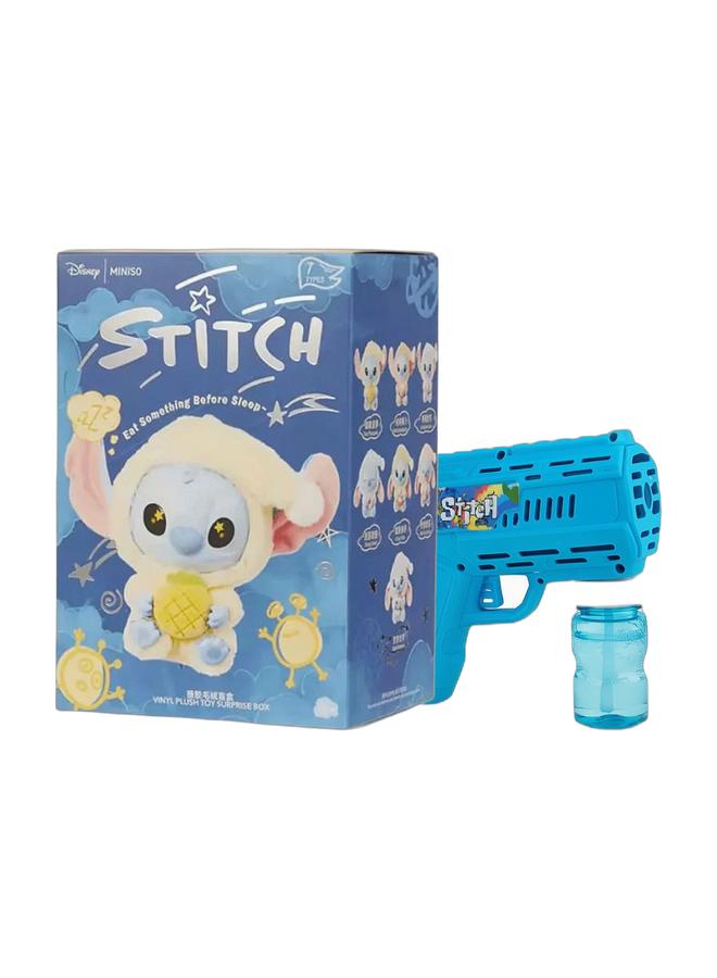 Stitch Blind Box Series - Cute Plush Toy Surprise + Stitch theme Automatic Bubble Gun – Combo Pack - Image 1