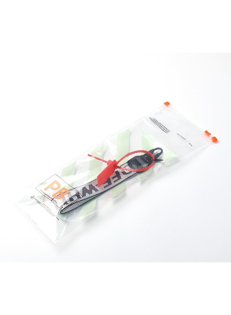 OFF-WHITE Street fashion keychain key ring lanyard - Image 5