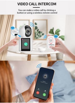 Occuwzz Wireless Indoor Camera - with HD Display Two-Way Video Panoramic View for Home Use  - Image 4