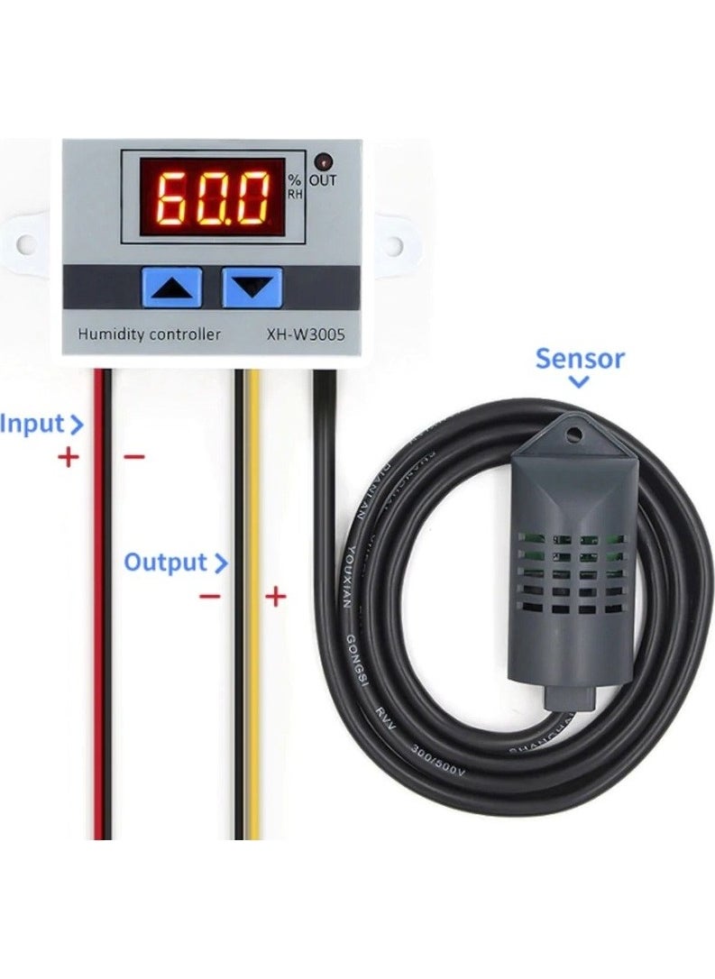 Emay Center XH-W3005 Dc 12V Digital Humidity Control  - Image 5