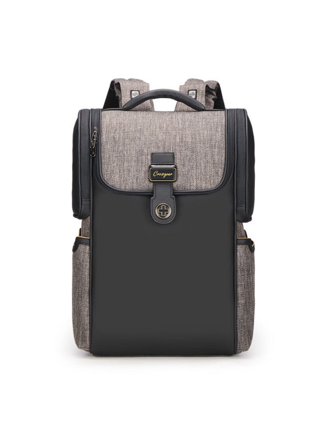CROSS+GEAR Crossgear Cross Medal Weight Loss Master High-end Business Double Shoulder Backpack Men 14-inch Laptop Bag Large Capacity Travel Bag - Image 5