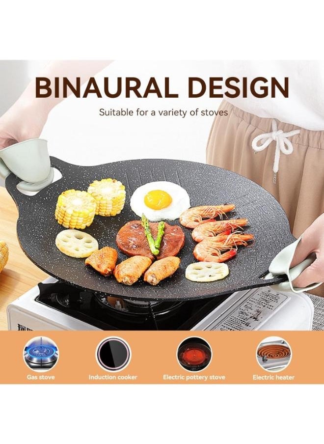 36cm Thickened BBQ Grill Pan Grill Plate Barbecue Pan Meat Roasting Pan Uncoated Nonstick Cookware - pzsku/Z2929A56307923A63EC6CZ/45/_/1733666116/b2196d02-6794-43dc-99d5-2f9cbd55b839