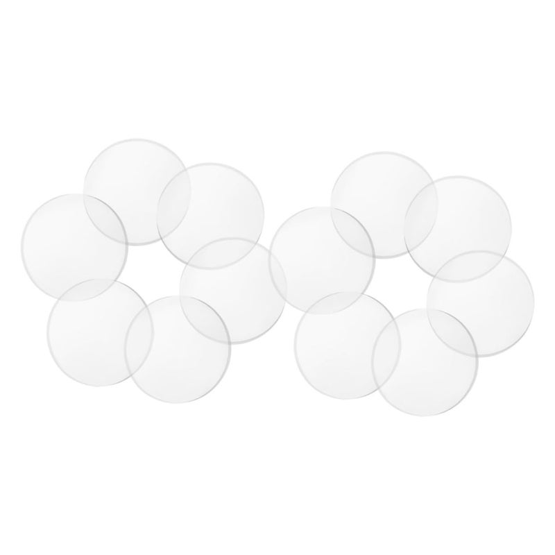 12 Pcs Glass Suction Cup Spacer Slip Furniture Pads 2 5X2 5X0 2CM Rubber Bumper Pads For Table - Image 2
