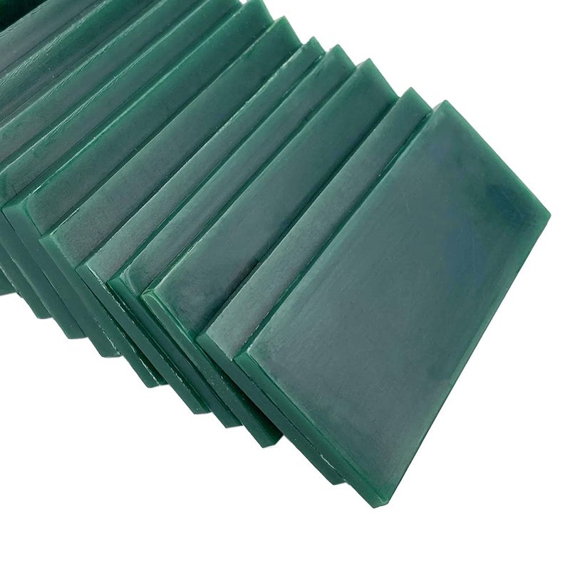 PHYHOO Carving Wax Block Lost Wax Casting Jewelry Molding Tool Mold Sculpting 1 Pound (Green Wax Slices)  - Image 4