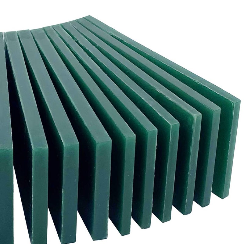 PHYHOO Carving Wax Block Lost Wax Casting Jewelry Molding Tool Mold Sculpting 1 Pound (Green Wax Slices)  - Image 5