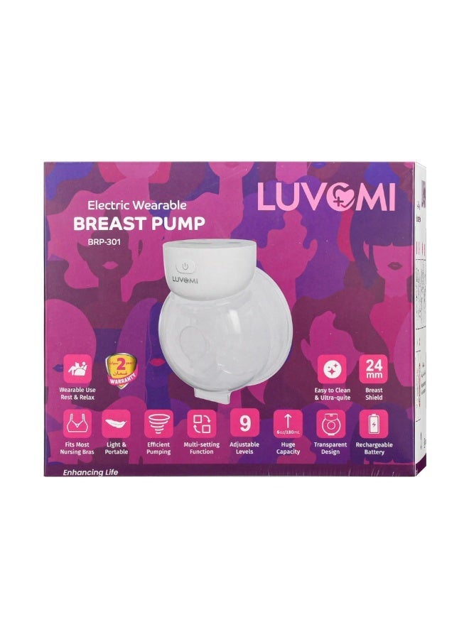 LUVOMI Wearable Electric Breast Pump BRP-301 Hands-Free Portable Breast Pump 180ml - Image 4