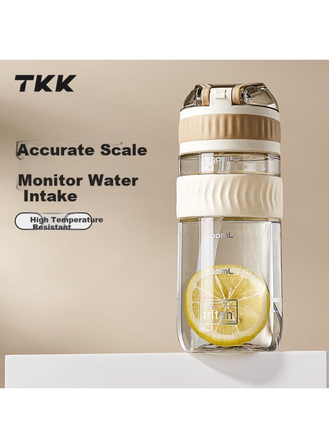 Tkk Pregnant Women And Maternity Special Sugar Tolerance Scale Straw Cup, High Temperature Resistant Cup For Waiting For Childbirth, Postpartum Recovery, Elderly, And Bedridden People To Drink Water W - Image 3