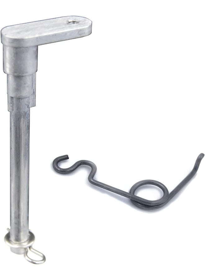 COLOFULWAY COLOFULWAY Fuel Door Hinge Pin With Gas Door Spring for 2015-2020 F150 Loose Gas Cap Permanent Repair Fix (Metal) - Image 2