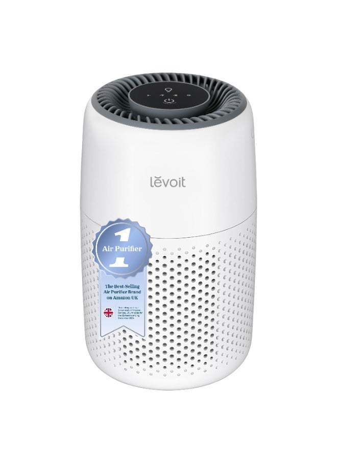 LEVOIT Air Purifiers for Bedroom Home, with Night Light, 3-in-1 Filter, Filters Smoke, Allergies, Pet Dander, Odor, Dust, 25dB Ultra-quiet, Office, Desktop, Portable, Core Mini, White ‎LAP-C171-QAE White & Air Purifiers with Plasma for Home Bedroom 90m², CADR 433m³/h, H13 HEPA Filter with PM2.5 Intelligent Air Quality Sensor, Removes 99.97% Pollen Allergy Dust Smoke Pet, Auto Mode LAP-C401S-WAEA White Bundle - Image 2