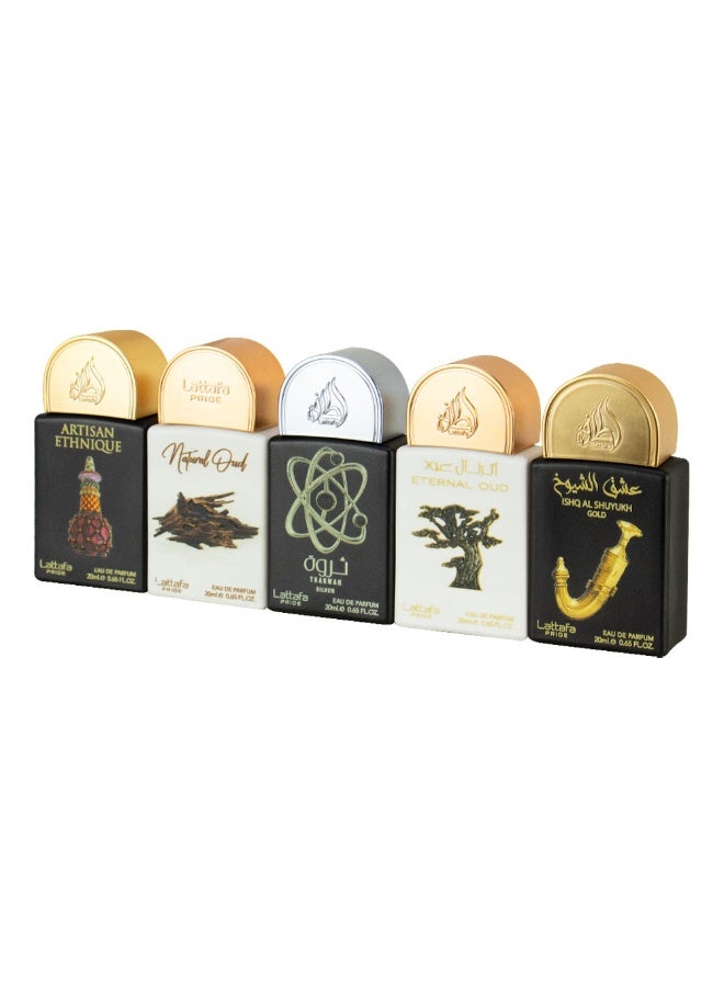 Lattafa PRIDE GIFTSET Collection GS Box - 02 for Unisex | 20ml X 5Pcs - Image 3