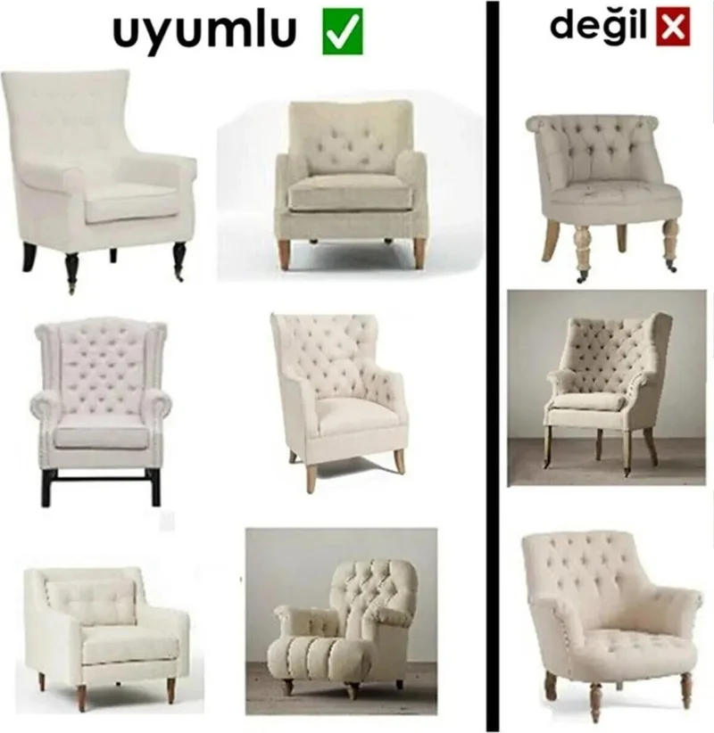 هيتجاه Jacquard 3+2+1+1 Sofa, Sofa, Sofa Bed Cover Washable Lycra Flexible Sofa Cover