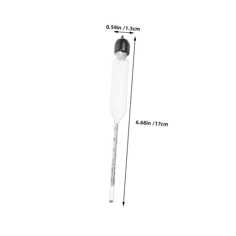 IMIKEYA 2pcs Milk Density Hydrometer Accurate Lactate for Kitchen Use Measures Cow Goat Milk Density Versatile for Various Liquids User-Friendly Design - Image 2