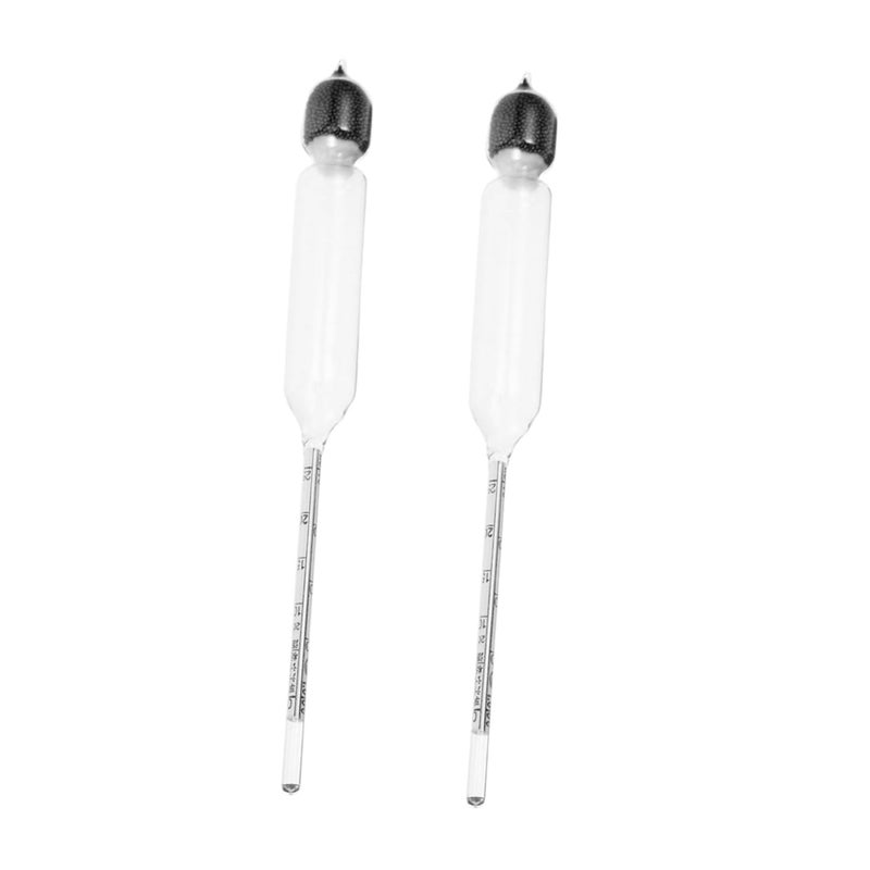 IMIKEYA 2pcs Milk Density Hydrometer Accurate Lactate for Kitchen Use Measures Cow Goat Milk Density Versatile for Various Liquids User-Friendly Design - Image 1