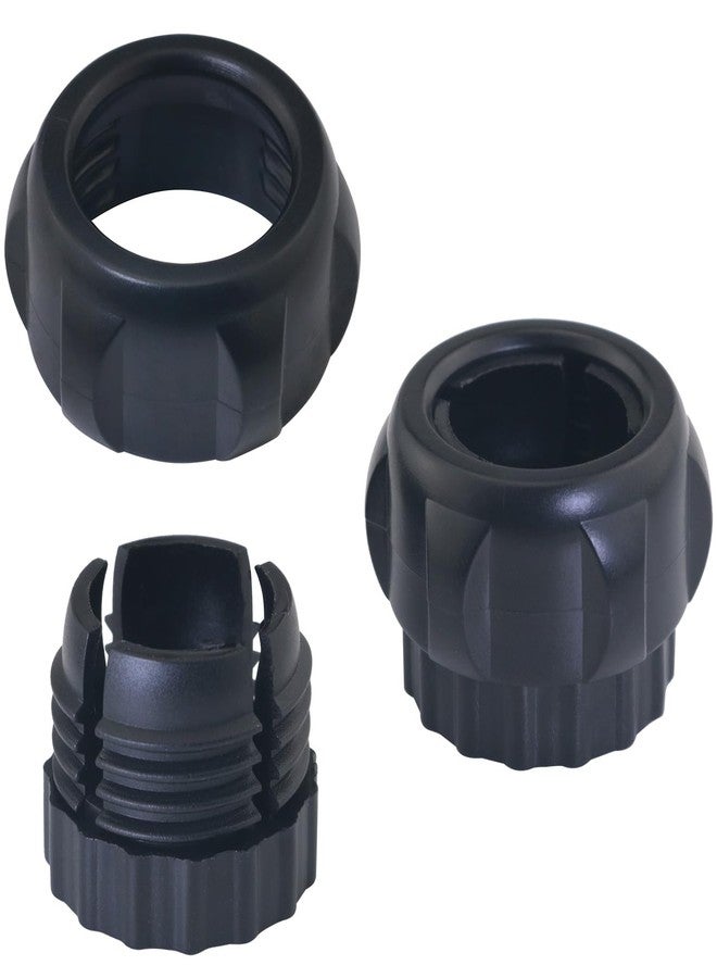 LUORNG 10 Sets Ball Joint Mounting Socket 17mm/18mm Mobile Phone Holder Car Gravity Mount Accessory with Threaded Screw Fixing Nut Air Outlet Fixing Clip Nut Base Holder - Image 3