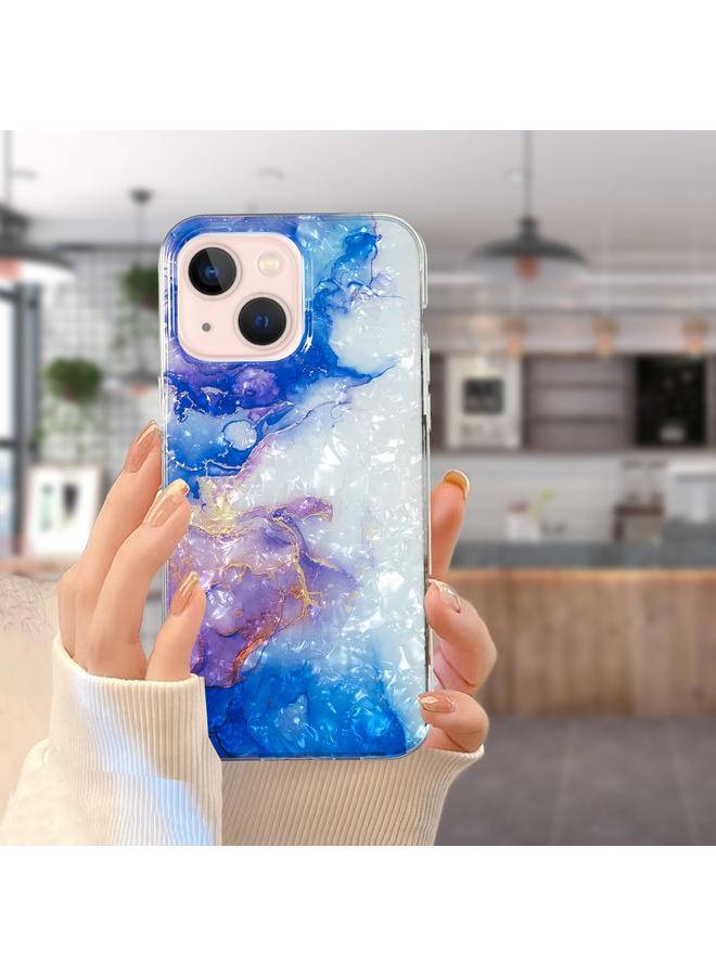 S-TOP Case For iPhone 15 Plus IMD Shell Pattern TPU Phone Case - Image 4